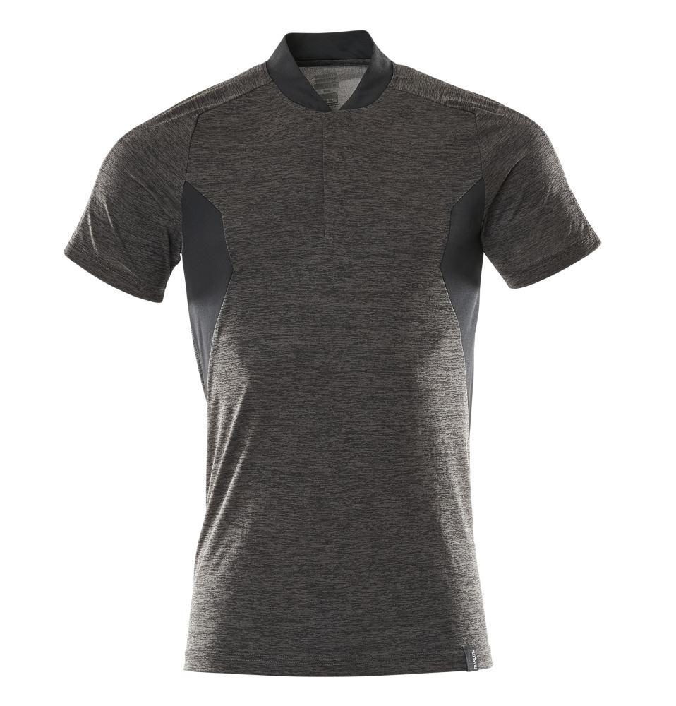 Polo-Shirt, COOLMAX®PRO,moderne Passform Polo-shirt Größe S ONE, dunkelanthrazit/schwarz Produktbild img1 L