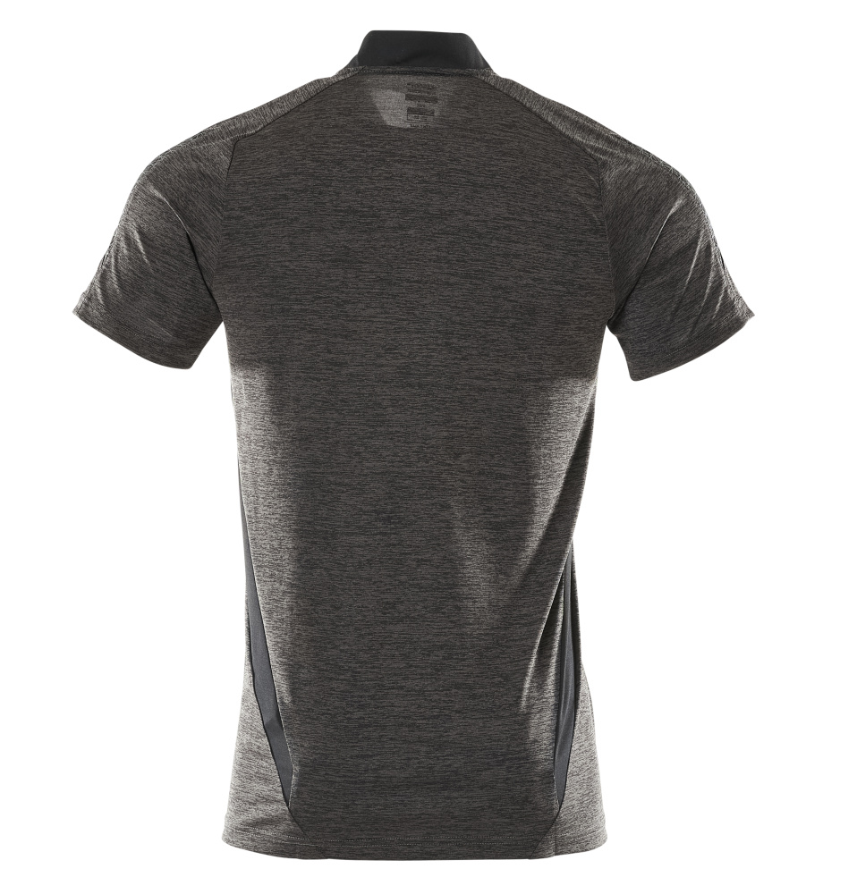 Polo-Shirt, COOLMAX®PRO,moderne Passform Polo-shirt Größe S ONE, dunkelanthrazit/schwarz Produktbild img3 L