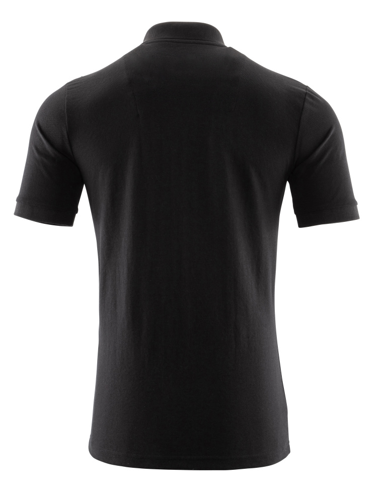 Polo-Shirt, moderne Passform, ProWash® Polo-shirt Größe L ONE, vollschwarz Produktbild img3 L