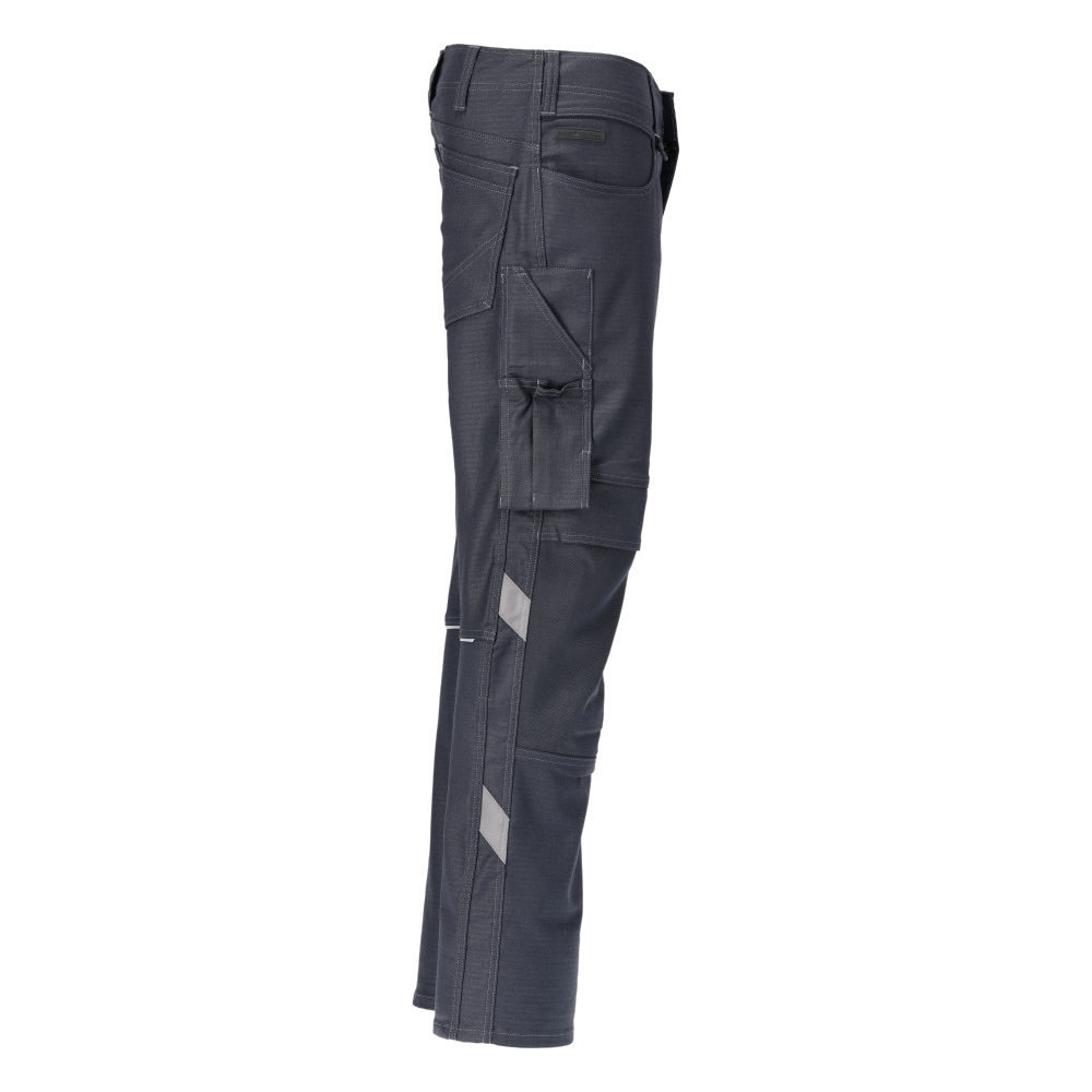 Hose mit Knietaschen, cotton+ Hose Größe 82C44, schwarzblau Produktbild img4 L