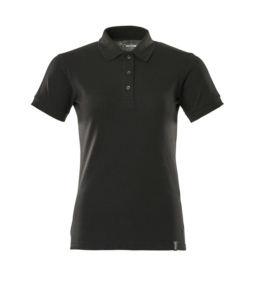 Polo-Shirt, Damen Polo-shirt Größe S ONE, vollschwarz Produktbild img1 L