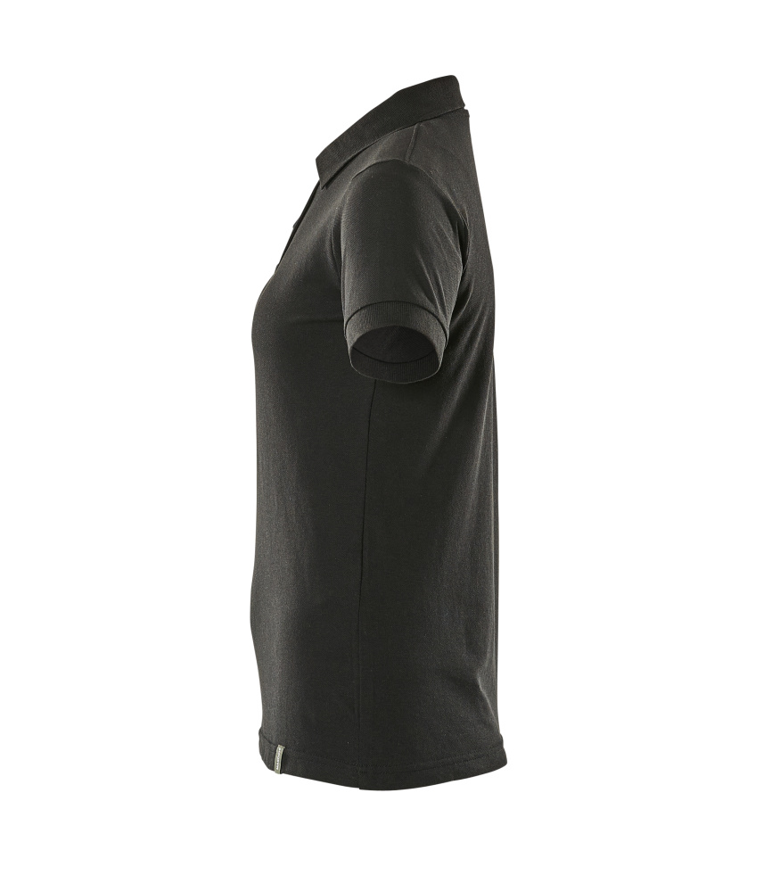 Polo-Shirt, Damen Polo-shirt Größe S ONE, vollschwarz Produktbild img2 L