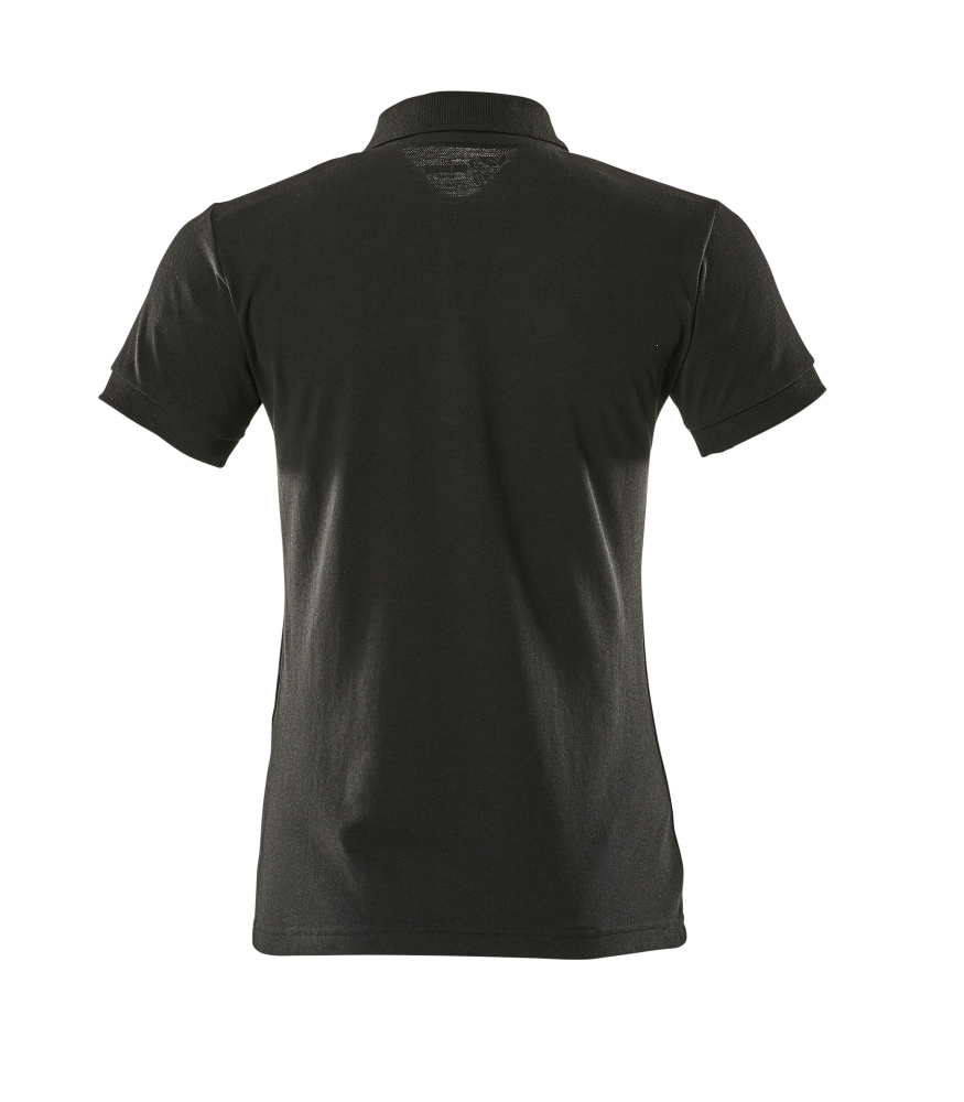 Polo-Shirt, Damen Polo-shirt Größe S ONE, vollschwarz Produktbild img3 L