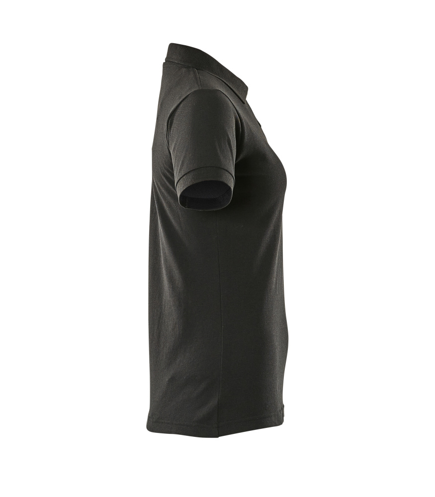 Polo-Shirt, Damen Polo-shirt Größe S ONE, vollschwarz Produktbild img4 L