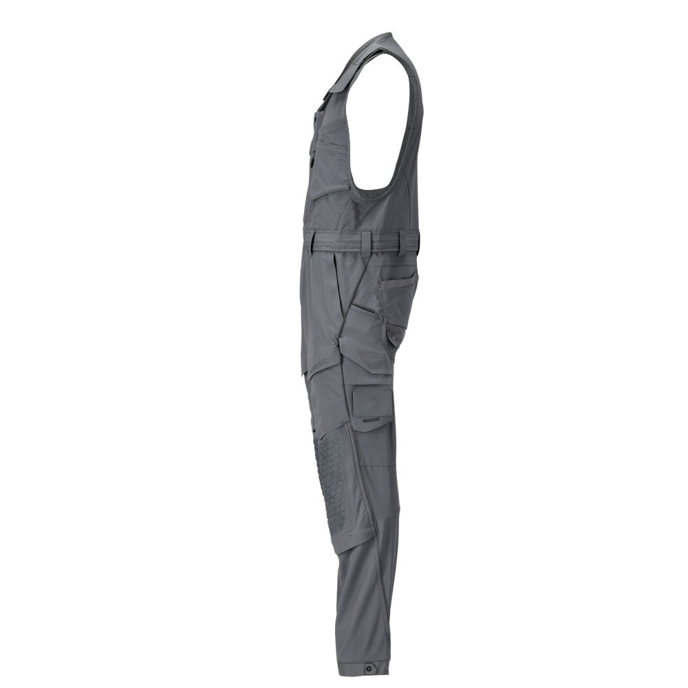 Kombihose mit Knietaschen, Stretch Kombihose Größe 90C54, Anthrazitgrau Produktbild img2 L