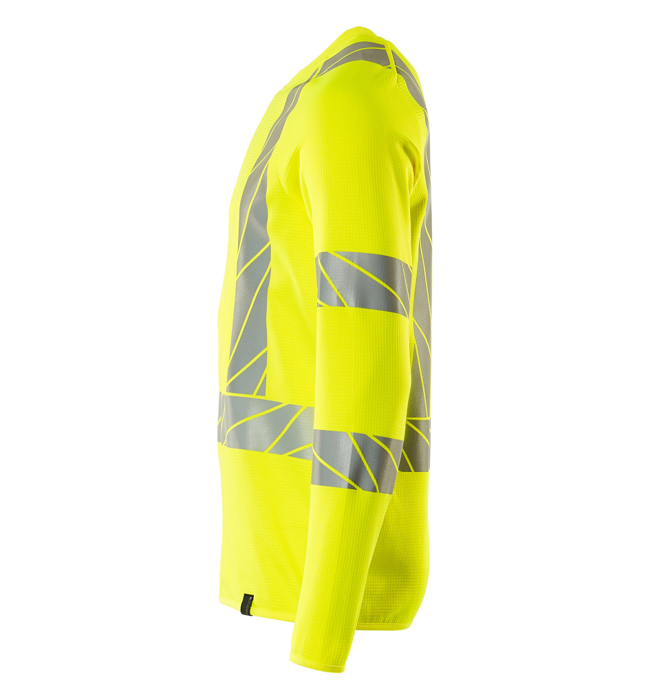 Sweatshirt, moderne Passform Sweatshirt Größe S, hi-vis gelb Produktbild img2 L