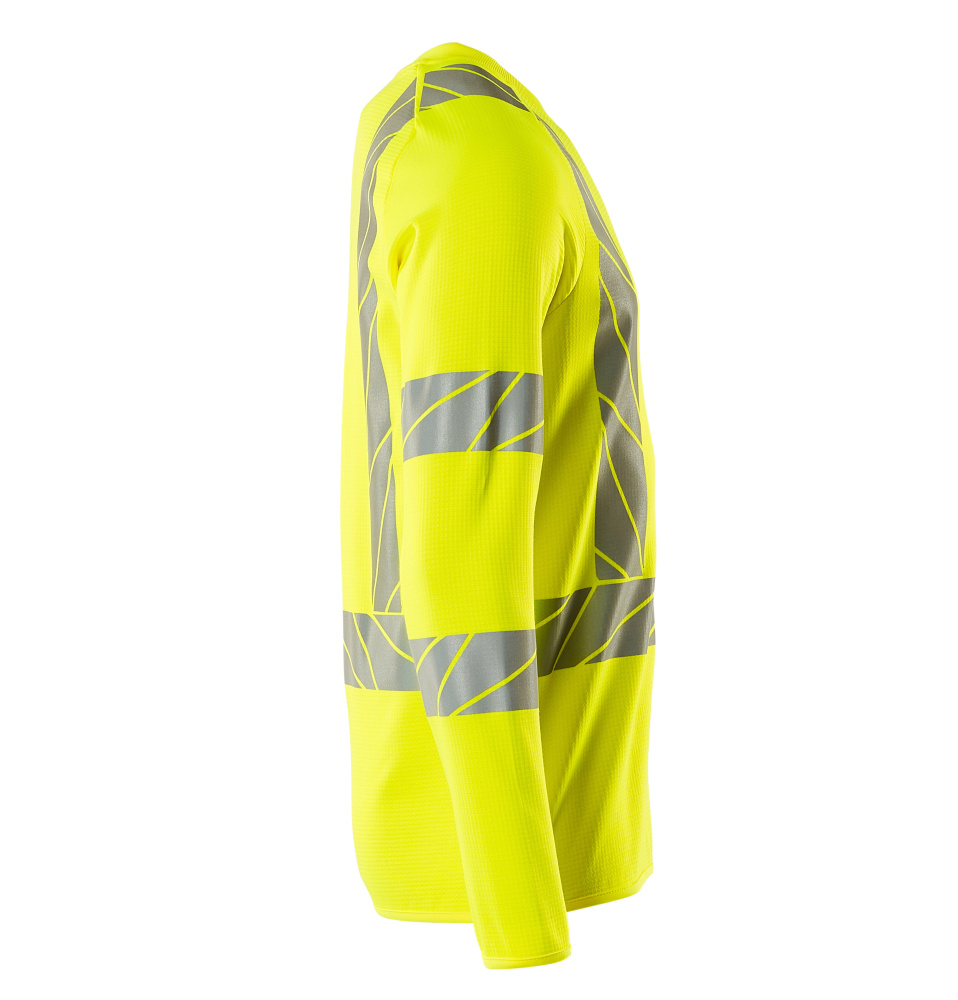 Sweatshirt, moderne Passform Sweatshirt Größe S, hi-vis gelb Produktbild img4 L