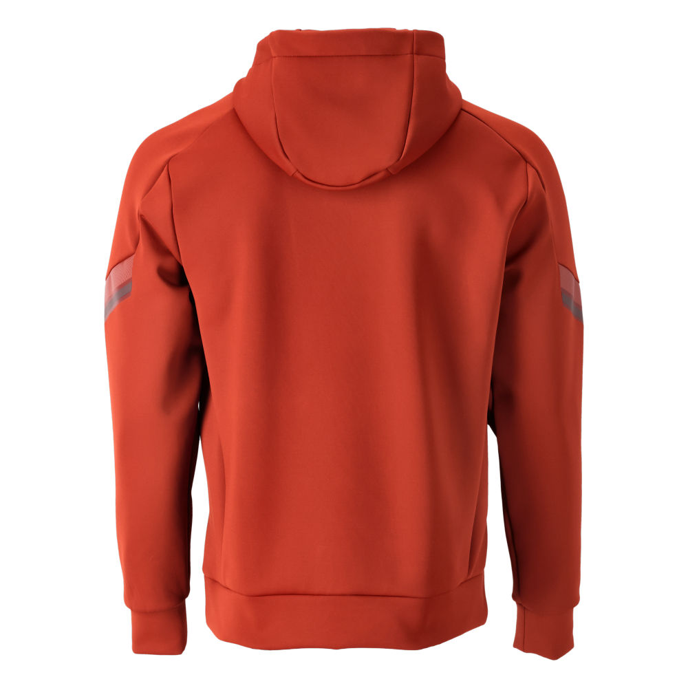 Fleece Kapuzensweatshirt mit MASCOT-Logo Kapuzensweatshirt Größe 2XL, Herbstrot Produktbild img3 L