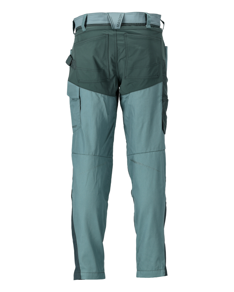 Hose mit Knietaschen Hose Größe 76C58, helles waldgrün/waldgrün Produktbild img3 L