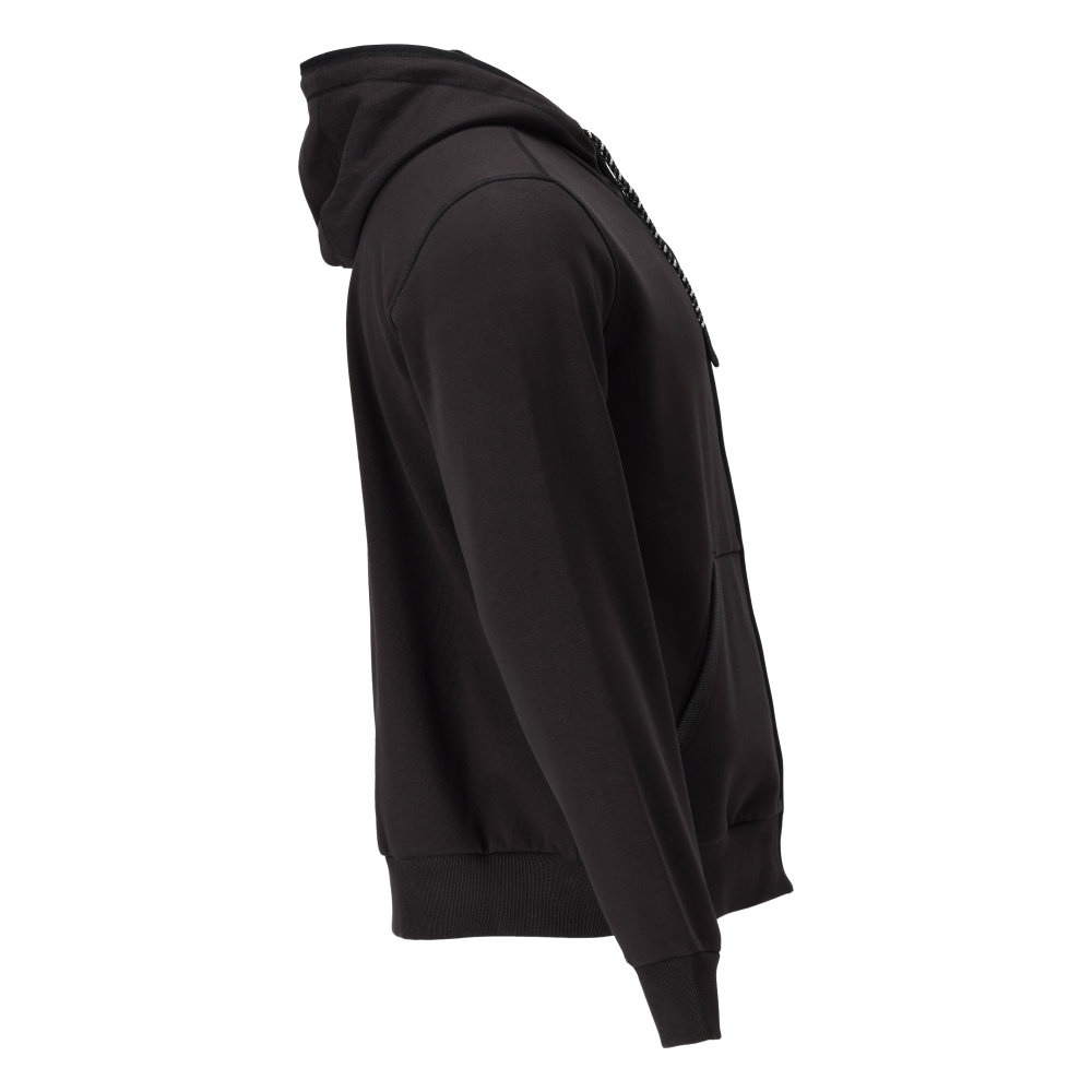 Kapuzensweatshirt mit Reißverschluss Kapuzensweatshirt Größe 4XL, schwarz Produktbild img4 L