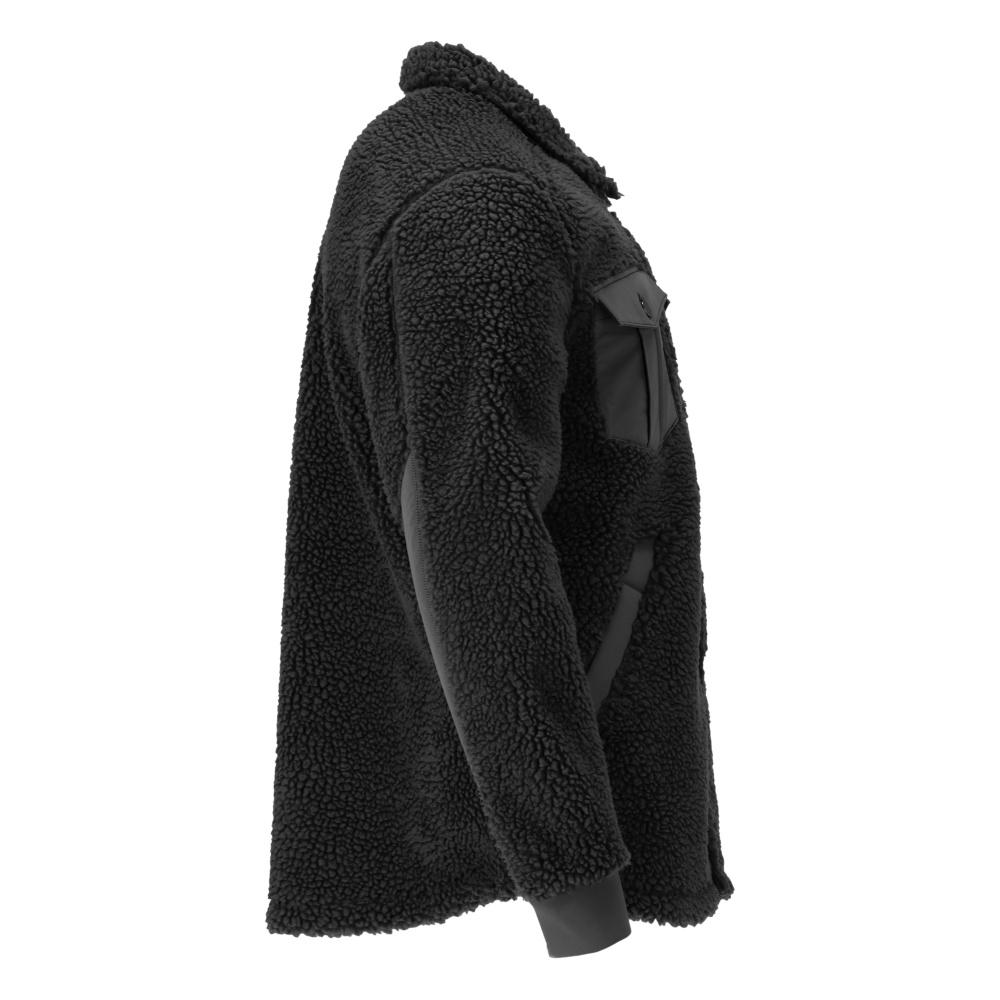 Faserpelz Hemd  Größe M, schwarz Produktbild img4 L