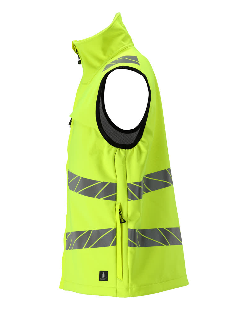 Soft Shell Weste Weste Größe S, hi-vis gelb Produktbild img2 L