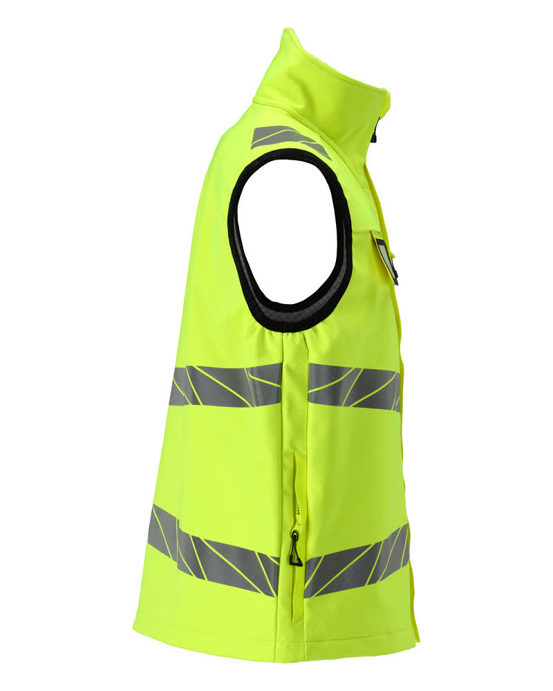 Soft Shell Weste Weste Größe S, hi-vis gelb Produktbild img4 L