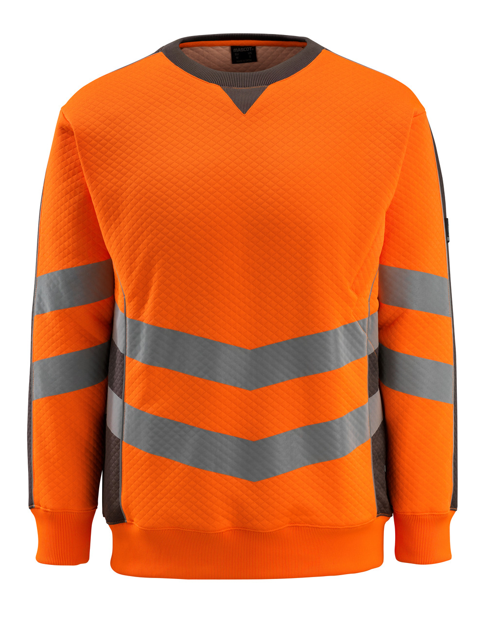 MASCOT® Wigton Sweatshirt Größe M, hi-vis orange/dunkelanthrazit Produktbild img1 L