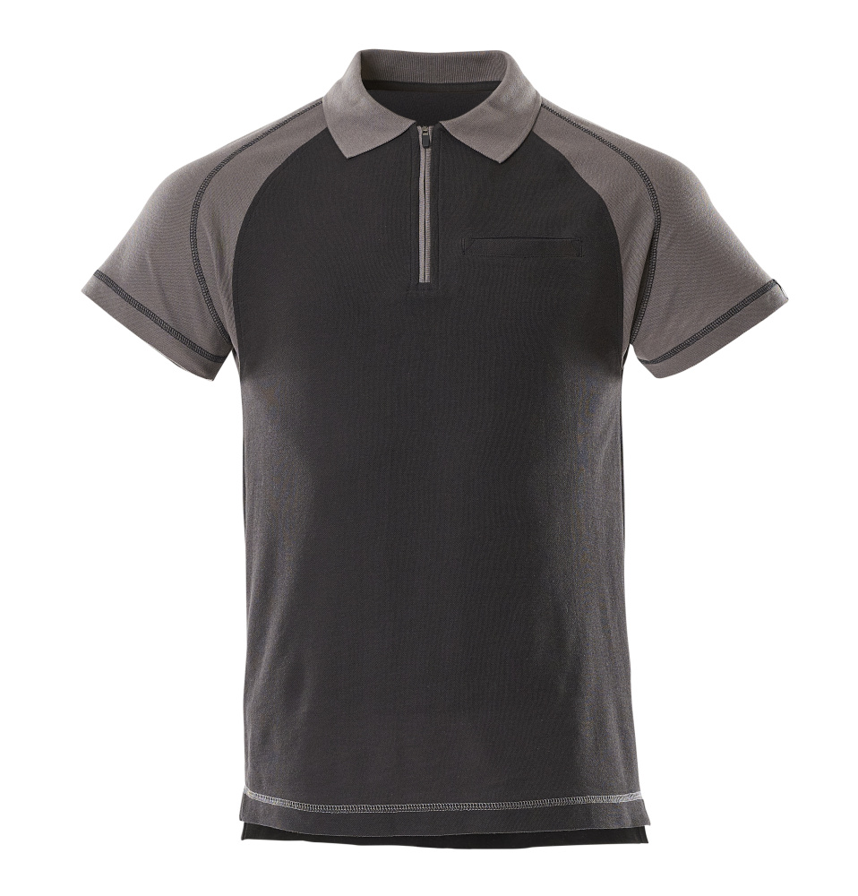 MASCOT® Bianco Polo-shirt Größe S, schwarz/anthrazit Produktbild img1 L