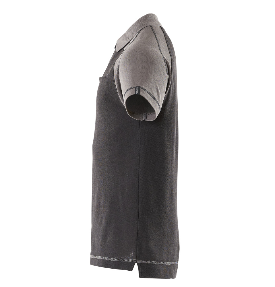 MASCOT® Bianco Polo-shirt Größe S, schwarz/anthrazit Produktbild img2 L