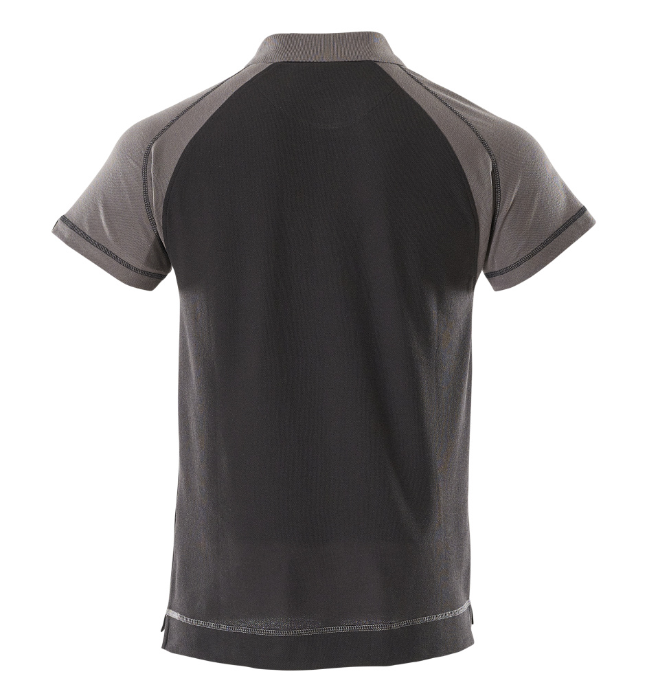 MASCOT® Bianco Polo-shirt Größe S, schwarz/anthrazit Produktbild img3 L