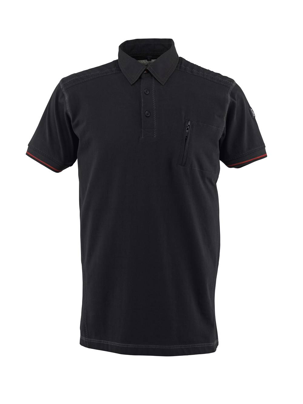 MASCOT® Kreta Polo-shirt Größe M, schwarz Produktbild img1 L
