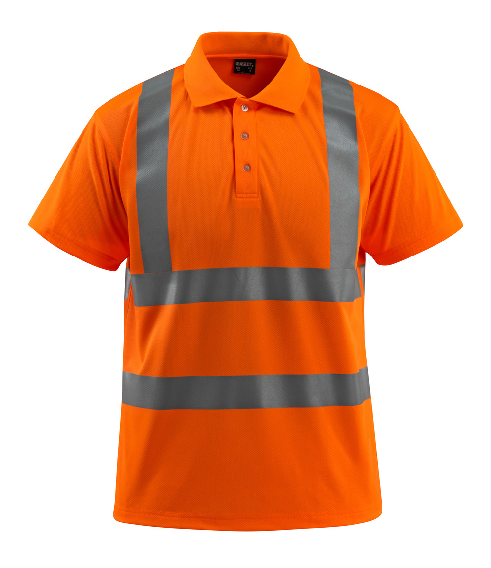 MASCOT® Bowen Polo-shirt Größe L, hi-vis orange Produktbild img1 L