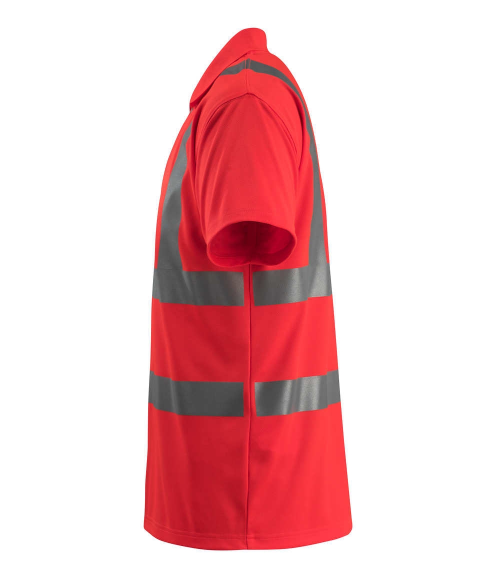 MASCOT® Bowen Polo-shirt Größe 2XL, hi-vis rot Produktbild img2 L