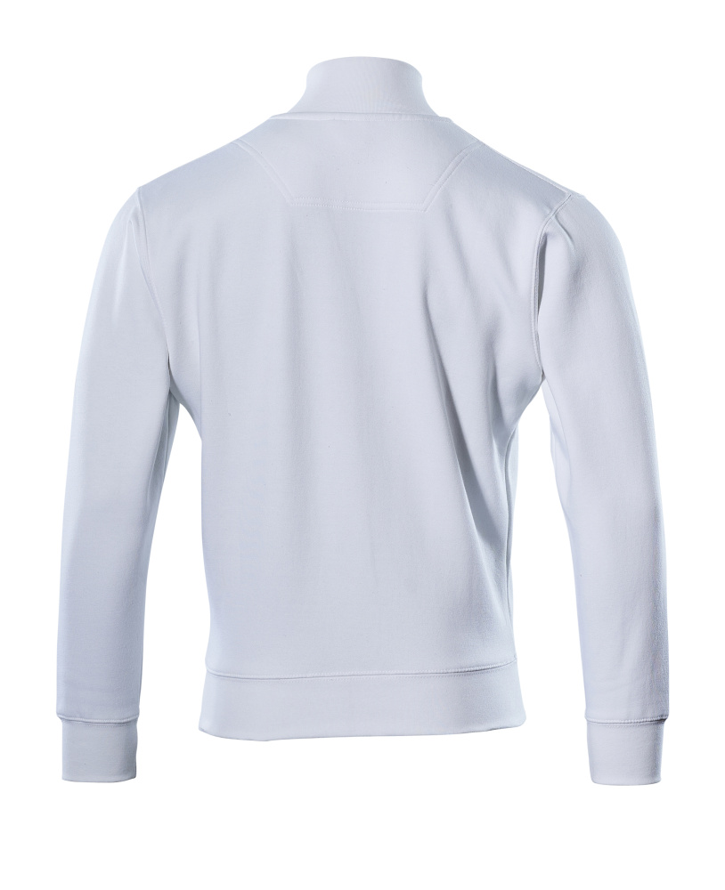 MASCOT® Lavit Sweatshirt mit Reißverschluss Größe 2XL, weiss Produktbild img3 L