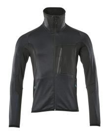 grau-meliert/schwarz