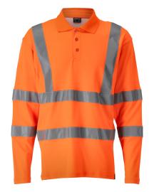 Polo-Shirt, lange Ärmel