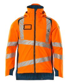 hi-vis orange/moosgrün