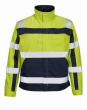MASCOT® Cameta Arbeitsjacke Größe L, hi-vis gelb/marine Produktbild