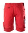MASCOT® Stuttgart Shorts Größe C42, rot/schwarz Produktbild