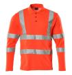 Polo-Shirt, lange Ärmel Polo-shirt Größe M, hi-vis rot Produktbild img1 S
