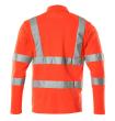 Polo-Shirt, lange Ärmel Polo-shirt Größe M, hi-vis rot Produktbild img3 S