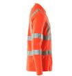 Polo-Shirt, lange Ärmel Polo-shirt Größe M, hi-vis rot Produktbild img4 S