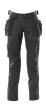 Hose mit Hängetaschen, Stretch-Einsätze Hose Größe 76C46, schwarz Produktbild