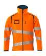 Soft Shell Jacke Soft Shell Jacke Größe 5XL, hi-vis orange/dunkelpetroleum Produktbild img1 S