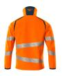 Soft Shell Jacke Soft Shell Jacke Größe 5XL, hi-vis orange/dunkelpetroleum Produktbild img3 S