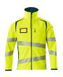 Soft Shell Jacke Soft Shell Jacke Größe L, hi-vis gelb/dunkelpetroleum Produktbild