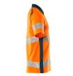 Polo-Shirt, moderne Passform Polo-shirt Größe 2XLONE, hi-vis orange/dunkelpetroleum Produktbild img4 S