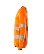 Sweatshirt, moderne Passform Sweatshirt Größe 5XLONE, hi-vis orange/moosgrün Produktbild img2 S