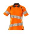 Polo-Shirt, Damenpassform Polo-shirt Größe S ONE, hi-vis orange/dunkelanthrazit Produktbild