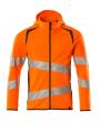 Sweatshirt mit Kapuze, moderne Passform Kapuzensweatshirt Größe XL, hi-vis orange/dunkelanthrazit Produktbild