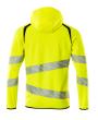 Sweatshirt mit Kapuze, moderne Passform Kapuzensweatshirt Größe M, hi-vis gelb/schwarz Produktbild img3 S