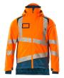 Winterjacke mit CLIMASCOT®-Futter Winterjacke Größe L, hi-vis orange/dunkelpetroleum Produktbild img1 S