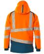 Winterjacke mit CLIMASCOT®-Futter Winterjacke Größe L, hi-vis orange/dunkelpetroleum Produktbild img3 S