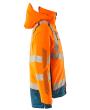 Winterjacke mit CLIMASCOT®-Futter Winterjacke Größe L, hi-vis orange/dunkelpetroleum Produktbild img4 S