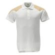 Polo-Shirt, Kurzarm Polo-shirt Größe XL, weiss/currygelb Produktbild img1 S