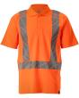 Polo-Shirt, moderne Passform Polo-shirt Größe 2XL, hi-vis orange Produktbild img1 S