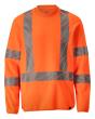 Sweatshirt, moderne Passform Sweatshirt Größe 2XL, hi-vis orange Produktbild