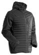 Jacke mit Kapuze, leichtem Futter Thermojacke Größe XL, schwarz Produktbild