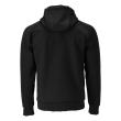 Fleece Kapuzensweatshirt Kapuzensweatshirt Größe 4XL, schwarz Produktbild img3 S